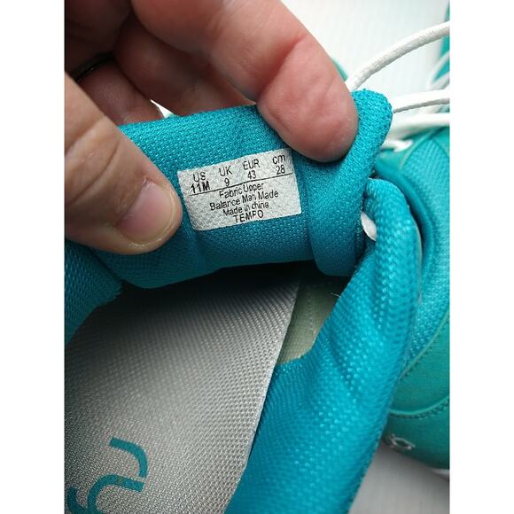 Ryka Tempo Woman's 11M Aqua/White Low Top Lace Up Sneakers - Picture 9 of 11